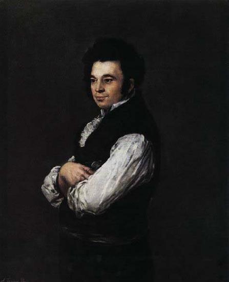 Francisco de goya y Lucientes Tiburcio oil painting image